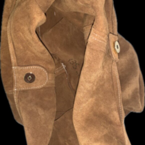 Claudia Firenze Suede Shoulder Bag - Picture 3 of 9